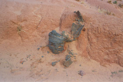 Iron Smelting Remains in Nigeria