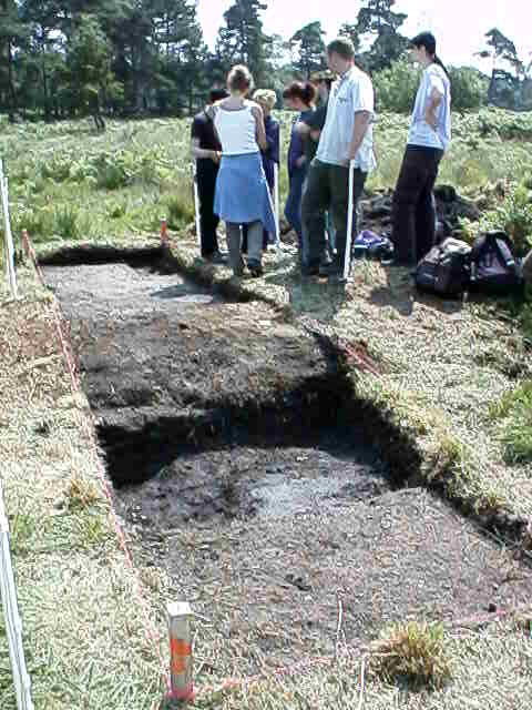 Group at Site One (Photo: Nigel Bryant)